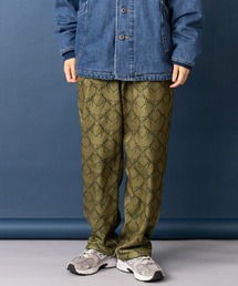 ニットフリースハッピーペイントパンツ