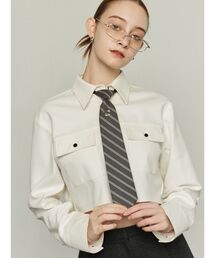 EMODA | タイクロップシャツトップ(シャツ/ブラウス)