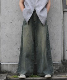 NILWAY | ワイド バギーヴィンテージ メイク フレア デニムパンツ(デニムパンツ)