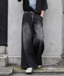 NILWAY | ワイド バギーヴィンテージ メイク フレア デニムパンツ(デニムパンツ)