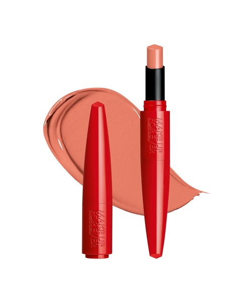 MAKE UP FOR EVER(メイクアップフォーエバー)の「ルージュアーティスト フォーエバー リップスティック(口紅/リップティント/グロス・レディース・326 エピック パンプキン/320 バーニング ラブ/172 アップビート メーブ/100 エンパワード ベージュ/138 メモラブル スパイス/136 レジェンダリー ラテ/128 ライブリー ペオニー/600 エニウェア カフェイン/448 トーステッド ブリック/174 フィアレス シエナ/520 ラブ ユー/426 キャンディ アップル/212 エクセシブ オーキッド/102 ヒロイック ハニー/119 ファイヤー オン ミー/142 ヒプノティック ネクター/164 サッシー ルバーブ/170 ローズ フレア/208 ダイナミック パンチ/210 フレッシュ バブルガム/214 デートミー ローズウッド/218 アドベンチャラス ベリー/222 ディファイング バイオレット/238 ラッキー マルベリー/274 ソルトリー レーズン/302 ジューシー グァバ/308 ワイルド グレープフルーツ/314 グローイング ジンジャー/324 ブレイジング オレンジ/402 アンテイムド ファイヤー/412 フォーエバー パッション/424 フレイム ホット レッド/606 ウェアエバー ウォールナッツ・FREE)」の6枚目の写真