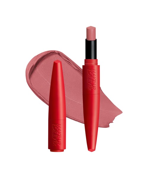 MAKE UP FOR EVER（メイクアップフォーエバー）の「ルージュアーティスト フォーエバー リップスティック（口紅/リップティント/グロス・レディース・326 エピック パンプキン/320 バーニング ラブ/172 アップビート メーブ/100 エンパワード ベージュ/138 メモラブル スパイス/136 レジェンダリー ラテ/128 ライブリー ペオニー/600 エニウェア  カフェイン/448 トーステッド ブリック/174 フィアレス シエナ/520 ラブ ユー/426 キャンディ アップル/212 エクセシブ オーキッド/102 ヒロイック ハニー/119 ファイヤー オン ミー/142 ヒプノティック ネクター/164 サッシー ルバーブ/170 ローズ フレア/208 ダイナミック パンチ/210 フレッシュ バブルガム/214 デートミー ローズウッド/218 アドベンチャラス ベリー/222 ディファイング バイオレット/238 ラッキー マルベリー/274 ソルトリー レーズン/302 ジューシー グァバ/308 ワイルド グレープフルーツ/314 グローイング ジンジャー/324 ブレイジング オレンジ/402 アンテイムド ファイヤー/412 フォーエバー パッション/424 フレイム ホット レッド/606 ウェアエバー ウォールナッツ/124 キャプティベティング フラッシュ/216 ダッシング ダスティ ローズ/408 ヴィジョナリー ルビー/422 パワフル チェリー・FREE）」の14枚目の写真