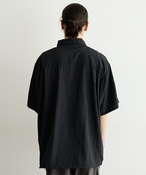 Ridingmania（ライディングマニア）の「【RIDINGMANIA】ナイロン/ワンポイント刺繍ハーフジップシャツ（シャツ/ブラウス・メンズ・グレー/ブラック/その他19・MEDIUM/LARGE）」の15枚目の写真