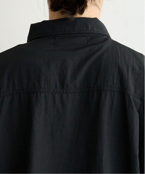 Ridingmania（ライディングマニア）の「【RIDINGMANIA】ナイロン/ワンポイント刺繍ハーフジップシャツ（シャツ/ブラウス・メンズ・グレー/ブラック/その他19・MEDIUM/LARGE）」の16枚目の写真