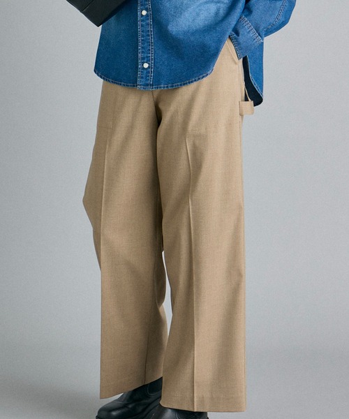 INED CLARO(イネドクラロ)の「TRストレッチ ペインターパンツ【セットアップ対応】(その他パンツ・レディース・キャメル/ネイビー/グレー・11号/9号)」の11枚目の写真