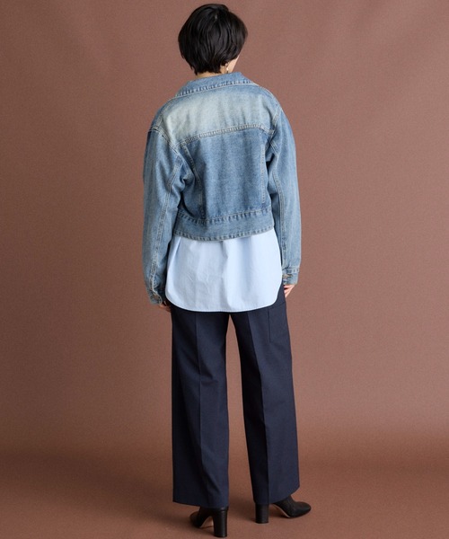 INED CLARO(イネドクラロ)の「TRストレッチ ペインターパンツ【セットアップ対応】(その他パンツ・レディース・キャメル/ネイビー/グレー・11号/9号)」の10枚目の写真