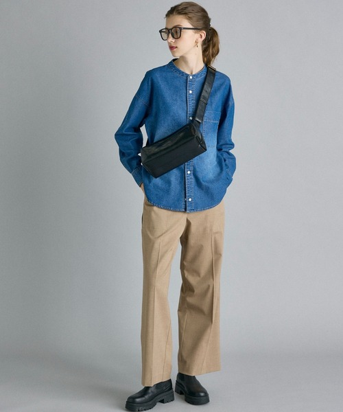 INED CLARO(イネドクラロ)の「TRストレッチ ペインターパンツ【セットアップ対応】(その他パンツ・レディース・キャメル/ネイビー/グレー・11号/9号)」の12枚目の写真