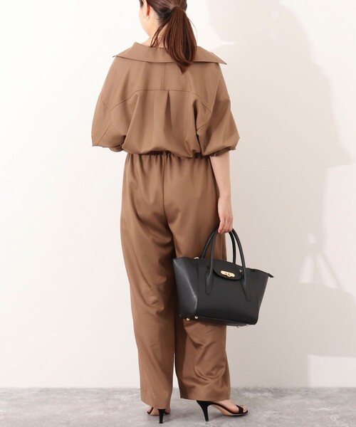 NOLLEY’S（ノーリーズ）の「スクエアトートバッグ（ショルダーバッグ・レディース・モカ/ブラック・FREE）」の13枚目の写真