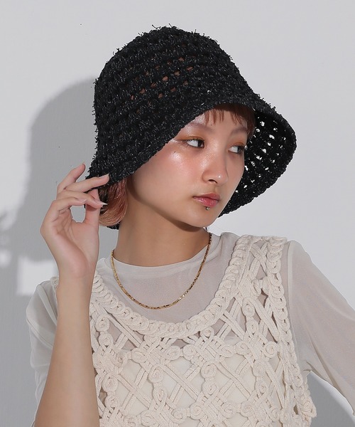 supreme ストライプ バケットハット M/L