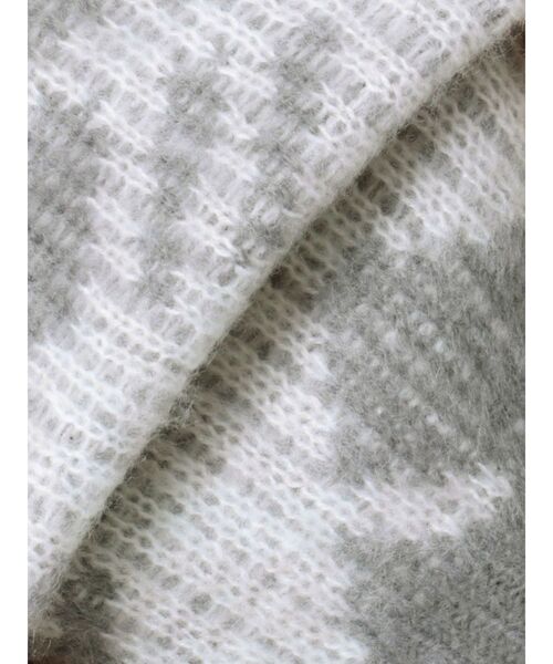 RESEXXY（リゼクシー）の「チェックシャギーニット（ニット/セーター・レディース・グレー/ブルー・FREE）」の22枚目の写真