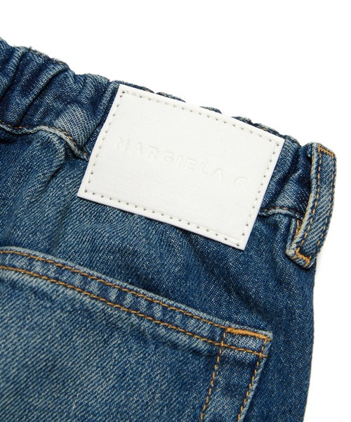 MM6 Maison Margiela(エムエムシックス メゾン マルジェラ)の「MM6 Maison Margiela(エムエムシックス メゾン マルジェラ)Kids & Junior デニムパンツ(デニムパンツ・キッズ・インディゴブルー・16Y/14Y/12Y)」の3枚目の写真