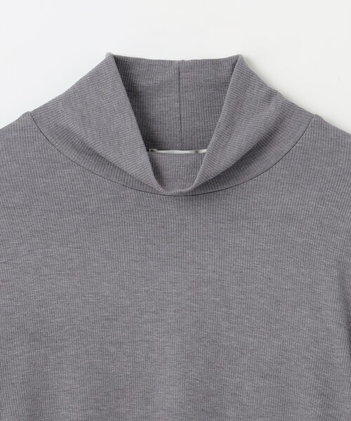 ANY（エニィ）の「アクリルレーヨンリブタートル（Tシャツ/カットソー・レディース・グレー系/ブラック系/ホワイト系・2/3）」の19枚目の写真
