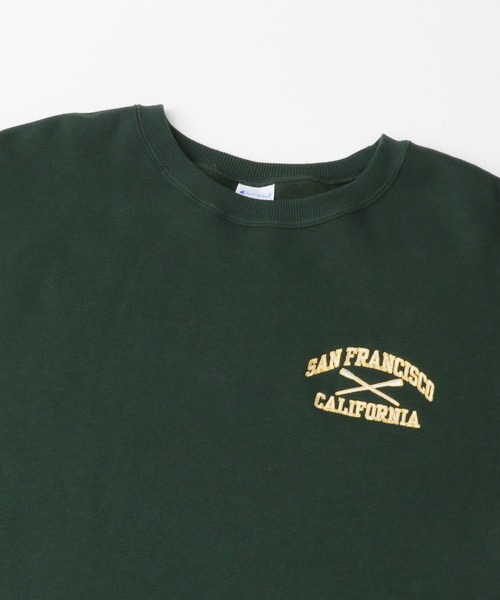 Champion(チャンピオン)の「『別注』Champion×Sonny Label 裏起毛ロゴスウェット(スウェット・レディース・スミクロ/オートミール/ネイビー/グリーン・FREE)」の9枚目の写真