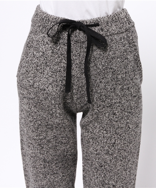 VINCA(ヴィンカ)の「【VINCA TOKYO】Mix knit PT(その他パンツ・レディース・ブラック/キャメル・FREE)」の6枚目の写真
