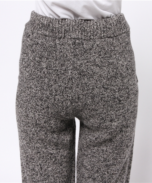 VINCA(ヴィンカ)の「【VINCA TOKYO】Mix knit PT(その他パンツ・レディース・ブラック/キャメル・FREE)」の7枚目の写真