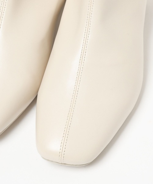 セール】ストレッチローヒールブーツ 147085（ブーツ）｜LEPSIM
