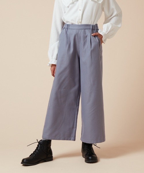 a.v.v（アーヴェヴェ）の「[140-150]サスペンダー付きワイドパンツ（その他パンツ・キッズ・ブラック/グレー/ライトブルー/ネイビー・150/140）」の18枚目の写真