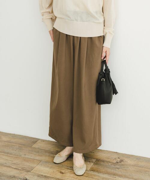 ITEMS URBANRESEARCH（アイテムズ アーバンリサーチ）の「シアーニット×イージーパンツセット（ニット/セーター・レディース・ホワイト系その他/ブラック系その他・FREE）」の18枚目の写真