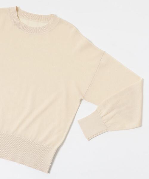 ITEMS URBANRESEARCH（アイテムズ アーバンリサーチ）の「シアーニット×イージーパンツセット（ニット/セーター・レディース・ホワイト系その他/ブラック系その他・FREE）」の22枚目の写真