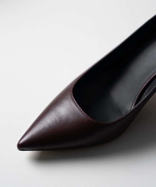 ESTNATION(エストネーション)の「ESTNATION / ポインテッドトゥパンプス(パンプス・レディース・ボルドー/レッド/ブラック・36/36.5/37/37.5/38)」の10枚目の写真