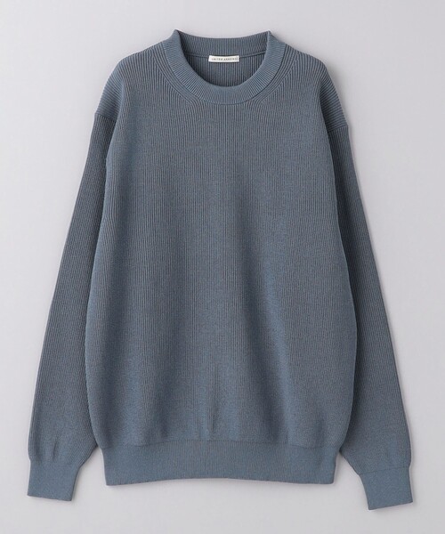 UNITED ARROWS（ユナイテッドアローズ）の「ミドルゲージ アゼ クルーネックニット -ウォッシャブル-（ニット/セーター・メンズ・グレー/ナチュラル/ブラック・S/M/L/XL）」の18枚目の写真