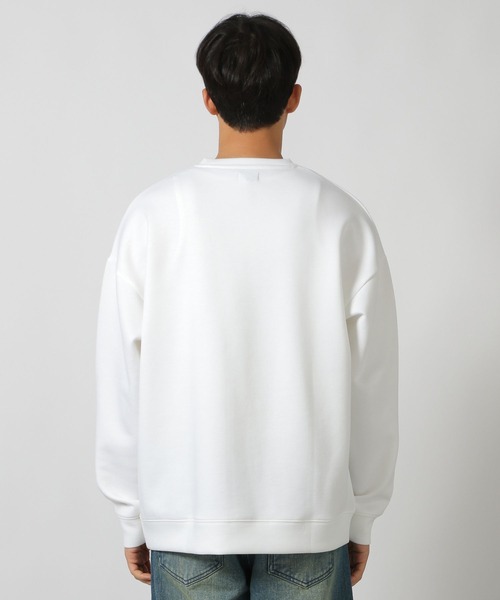 LAKOLE（ラコレ）の「ヒゲダンボール刺繍プルオーバー / 146601（スウェット・メンズ・ブラウン/ホワイト/ブラック/ライトブルー・LARGE/X-LARGE/MEDIUM）」の12枚目の写真