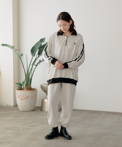 U.S. POLO ASSN.(ユーエスポロアッスン)の「U.S. POLO ASSN./ユーエスポロアッスン スウェットパンツ(スウェットパンツ・メンズ・オートミール/ネイビー/アイボリー/ブラック・M/L/LL)」の10枚目の写真