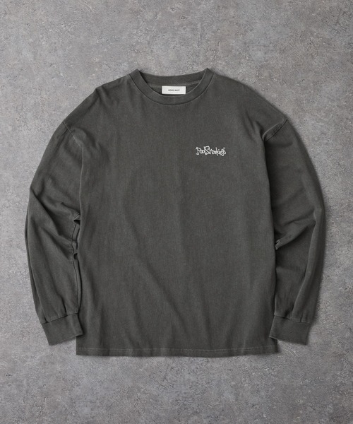 Tシャツ プリント オーバーサイズ ヴィンテージ L1696 MONO-MART tシャツ ヴィンテージ加工ツアーグラフィックデザイン