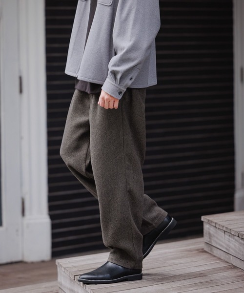 セール】ツイルツータックスラックス（スラックス）｜niko and