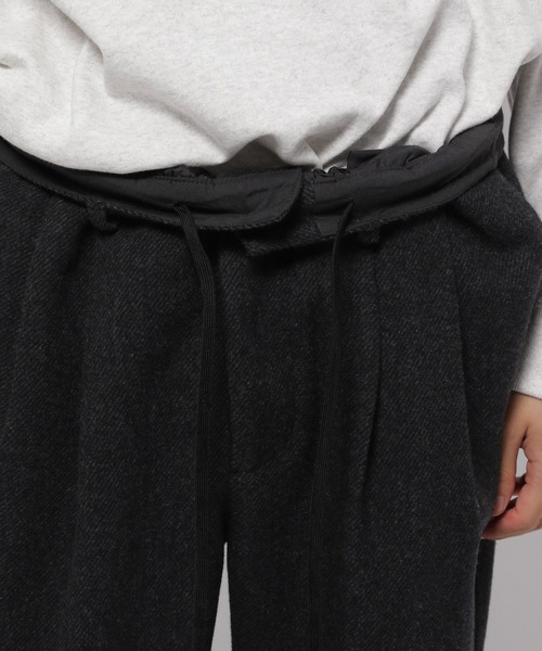 セール】ツイルツータックスラックス（スラックス）｜niko and