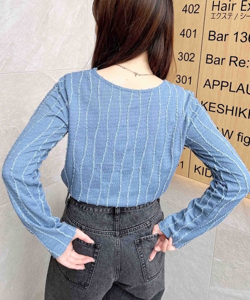 WEB限定】フリンジトップス（シャツ/ブラウス）｜INGNI（イング）の