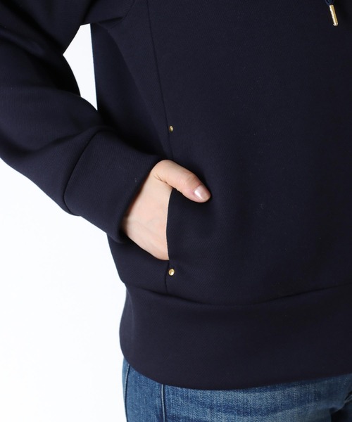 Cepica(セピカ)の「カルゼダンボールパーカー(パーカー・レディース・オフホワイト/ネイビー・FREE)」の19枚目の写真