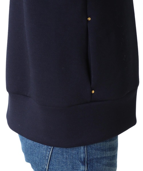 Cepica(セピカ)の「カルゼダンボールパーカー(パーカー・レディース・オフホワイト/ネイビー・FREE)」の18枚目の写真