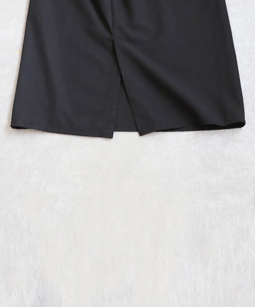 antiqua(アンティカ)の「レイヤード風スカート(スカート・レディース・ブラック・P/R)」の13枚目の写真