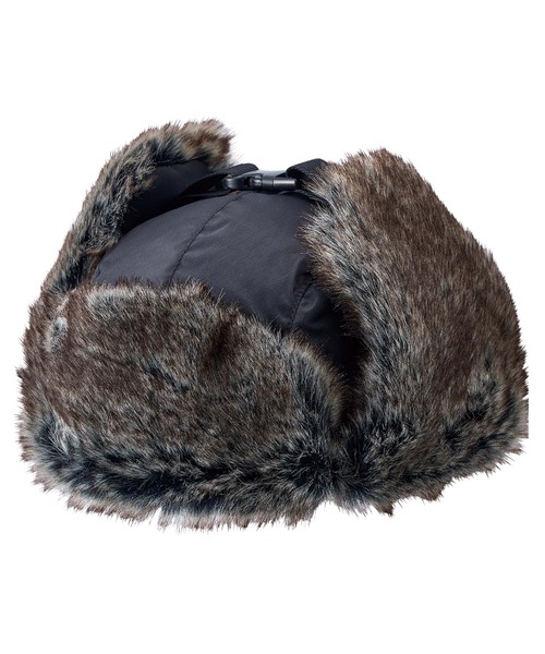 ROXY（ロキシー）の「TOUCH THE SKY /ロキシー2WAYフライトキャップ（キャップ・レディース・カーキ/ベージュ/ブラック・FREE）」の2枚目の写真