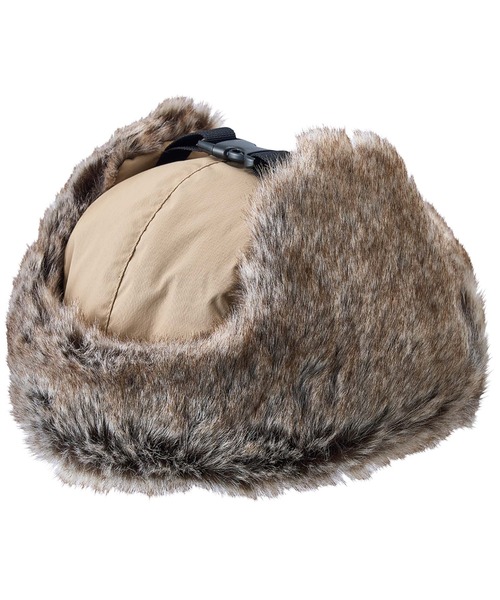 ROXY（ロキシー）の「TOUCH THE SKY /ロキシー2WAYフライトキャップ（キャップ・レディース・カーキ/ベージュ/ブラック・FREE）」の8枚目の写真