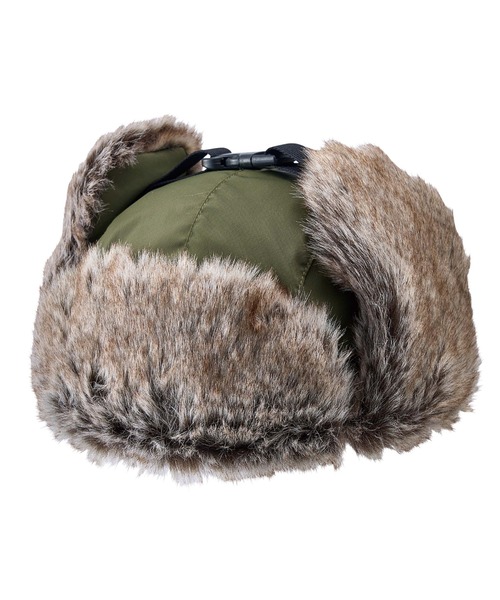 ROXY（ロキシー）の「TOUCH THE SKY /ロキシー2WAYフライトキャップ（キャップ・レディース・カーキ/ベージュ/ブラック・FREE）」の17枚目の写真