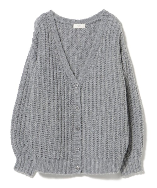 BEAMS HEART(ビームスハート)の「ミックス ローゲージニット カーディガン(ウォッシャブル)(カーディガン/ボレロ・レディース・ブルー/グレー/オレンジ・FREE)」の21枚目の写真