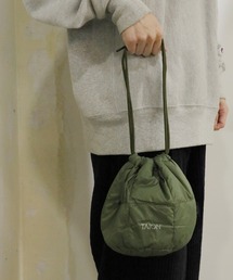 TAION/タイオン DRAW STRING DOWN BAG-SMALL 巾着バック