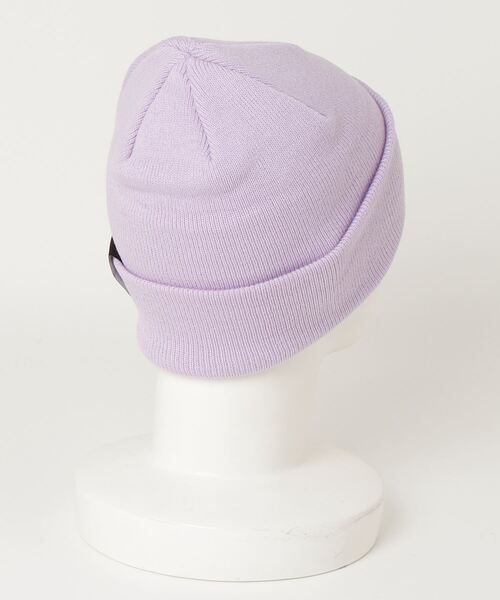 RVCA（ルーカ）の「RVCA/ルーカ ビーニー DOUBLE FACE BEANIE BE042-948（ニットキャップ/ビーニー・メンズ・グリーン/アイボリー/プラム・FREE）」の4枚目の写真