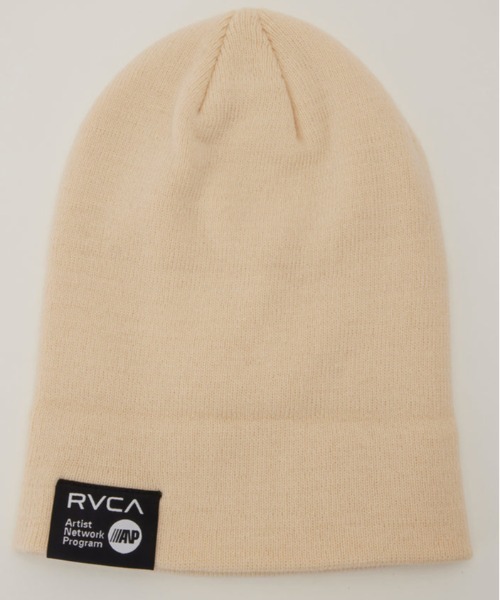 RVCA（ルーカ）の「RVCA/ルーカ ビーニー DOUBLE FACE BEANIE BE042-948（ニットキャップ/ビーニー・メンズ・グリーン/アイボリー/プラム・FREE）」の7枚目の写真