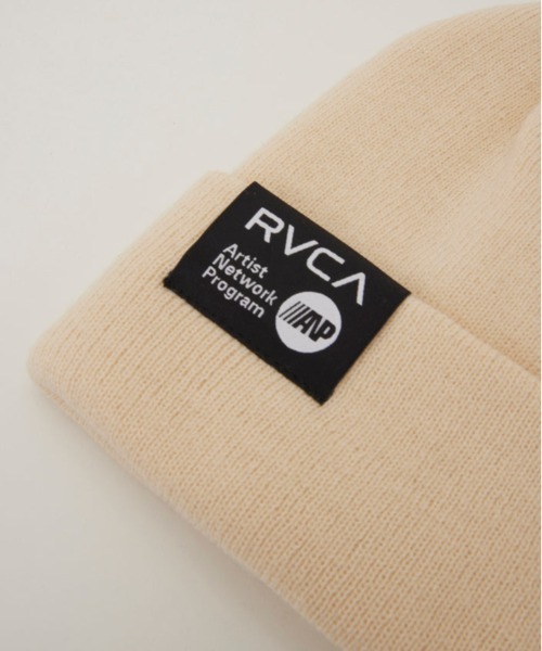 RVCA（ルーカ）の「RVCA/ルーカ ビーニー DOUBLE FACE BEANIE BE042-948（ニットキャップ/ビーニー・メンズ・グリーン/アイボリー/プラム・FREE）」の10枚目の写真