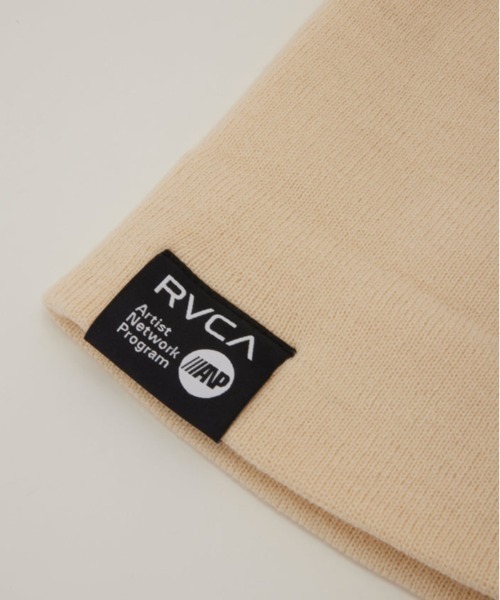RVCA（ルーカ）の「RVCA/ルーカ ビーニー DOUBLE FACE BEANIE BE042-948（ニットキャップ/ビーニー・メンズ・グリーン/アイボリー/プラム・FREE）」の11枚目の写真