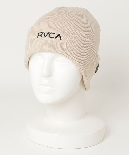 RVCA（ルーカ）の「RVCA/ルーカ ビーニー DOUBLE FACE BEANIE BE042-948（ニットキャップ/ビーニー・メンズ・グリーン/アイボリー/プラム・FREE）」の16枚目の写真
