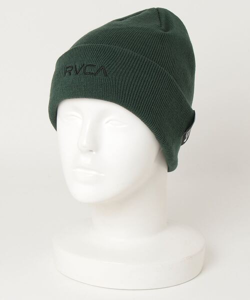 RVCA（ルーカ）の「RVCA/ルーカ ビーニー DOUBLE FACE BEANIE BE042-948（ニットキャップ/ビーニー・メンズ・グリーン/アイボリー/プラム・FREE）」の17枚目の写真