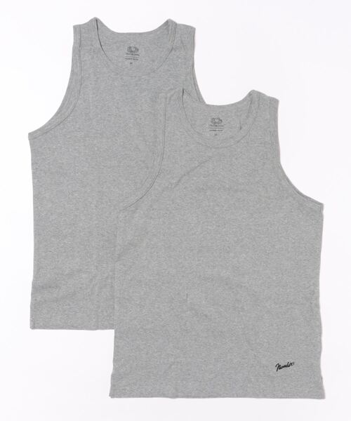 NUMBER (N)INE（ナンバーナイン）の「FRUIT OF THE LOOM / FTLxNUMBER(N)INE 2パックタンクトップ / 80754100（タンクトップ・レディース・ホワイト/ブラック/グレー・MEDIUM/LARGE/X-LARGE）」の3枚目の写真