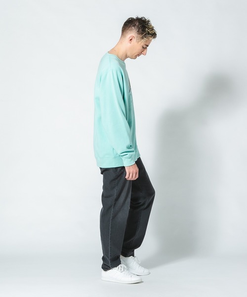 スウェット・トレーナー COVERNAT Authentic Rugby Man to Man Sky Blue Authentic Rugby Sweatshirt Sky Blue - Covernat | 60% - Asian