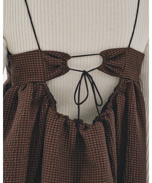 TODAYFUL（トゥデイフル）の「TODAYFUL Washer Camisole Dress