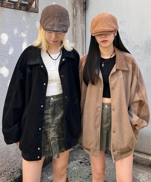 Figments(フィグメンツ)の「襟付きブルゾン(ブルゾン・レディース・ブラック/ベージュ・FREE)」の11枚目の写真