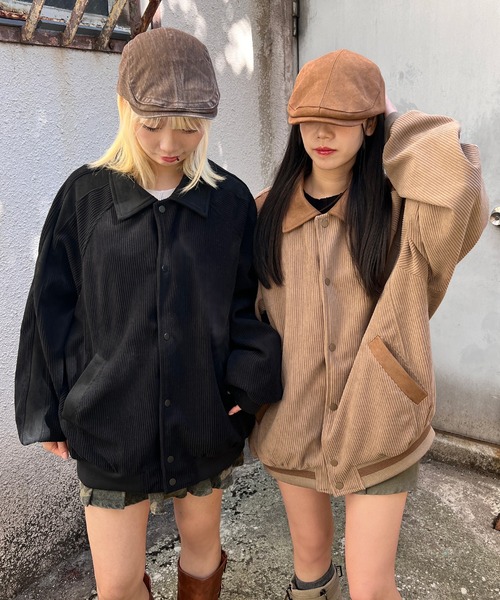 Figments(フィグメンツ)の「襟付きブルゾン(ブルゾン・レディース・ブラック/ベージュ・FREE)」の12枚目の写真